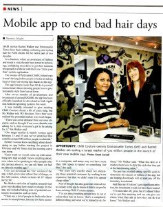 Chilli Couture’s owners create a mobile app to end bad hair days