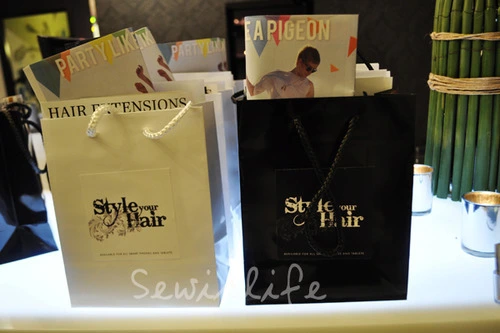 Style your Hair Good bags with Sebastian Hair products